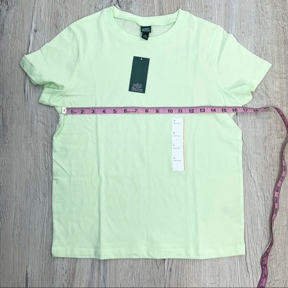 Wild Fable Green Crew Neck Basic T-Shirt Sz Small - Picture 5 of 8